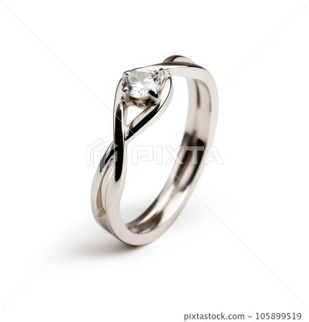 beautiful ring design. wedding engagement rings with diamonds on isolate white beautiful ring design. wedding engagement rings with diamonds on isolate white 105899519