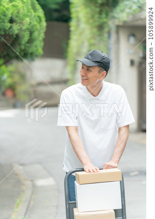 Home delivery Transportation Logistics Home delivery Transportation Logistics 105899924