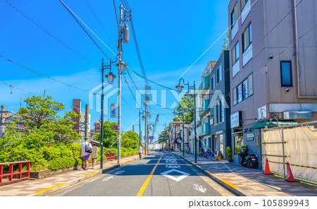 東京大田區、玉川站的都市風景 105899943