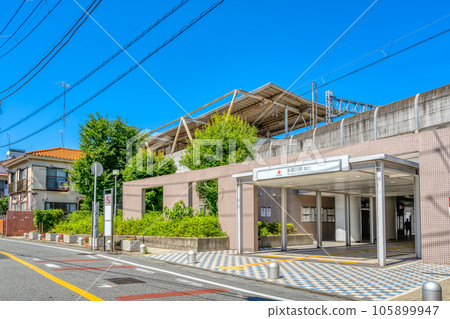 東京大田區、玉川站的都市風景 東京大田區、玉川站的都市風景 105899947