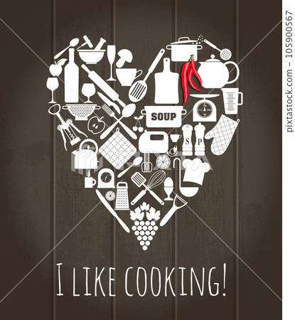 Cooking illustration  105900567
