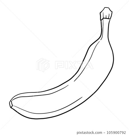 香蕉線描插圖 105900792
