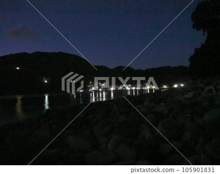 下呂飛驒川夜景 105901831