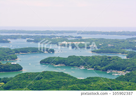 Ise-Shima, Mie: The view from the Yokoyama observatory Ise-Shima, Mie: The view from the Yokoyama observatory 105902387