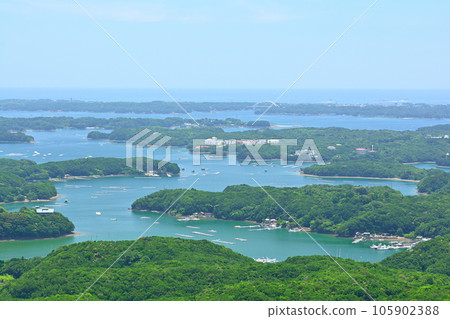 Ise-Shima, Mie: The view from the Yokoyama observatory 105902388