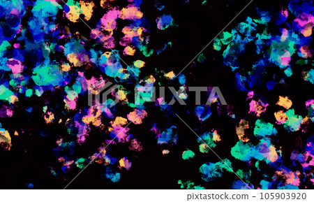 Colorful fantasy background undersea sea night 105903920