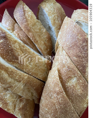 Plain big breads for Cambodian Curry 105904319