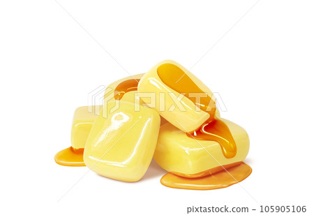 Honey butter illustration real Honey butter illustration real 105905106