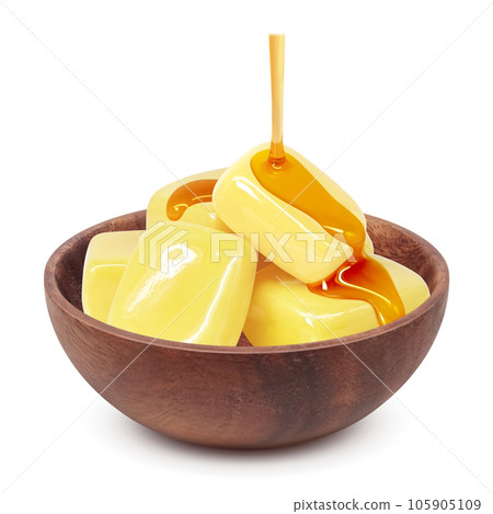 Honey butter illustration real Honey butter illustration real 105905109