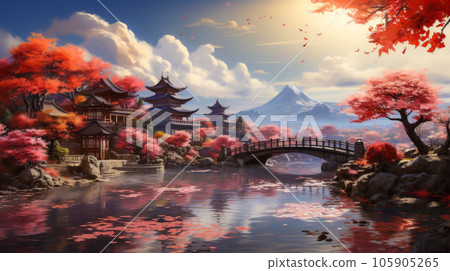 mountain fuji, mt fuji, mt.fuji 105905265