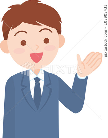 vector, vectors, business man 105905433