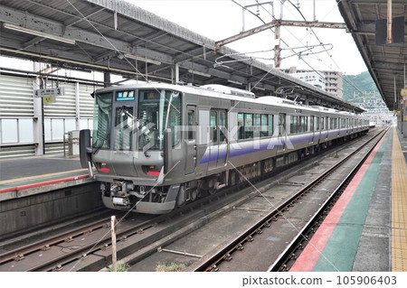 JR West Series 223 Series 2500 R54 Kosei Line B Local bound for Kyoto 105906403