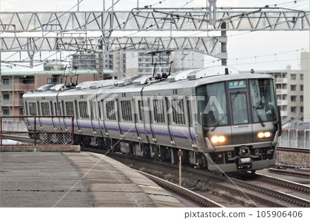 JR West Series 223 Series 2500 R54 Kosei Line B Local bound for Kyoto 105906406