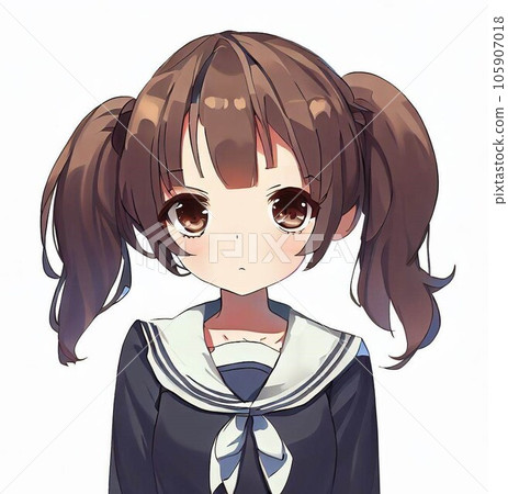 Little high school girl with twin tails Little high school girl with twin tails 105907018