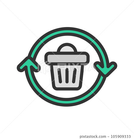 Recycle Icon Image. Recycle Icon Image. 105909333