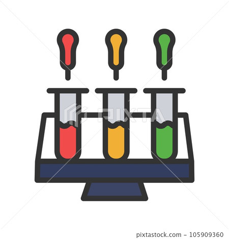 Quantum Dot Icon Image. Quantum Dot Icon Image. 105909360