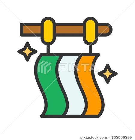 Pennants Icon Image. Pennants Icon Image. 105909539