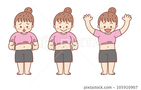 胖女人面部表情3種模式 胖女人面部表情3種模式 105910907