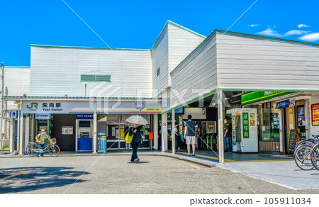 Cityscape of Yokohama City Yako Station 105911034