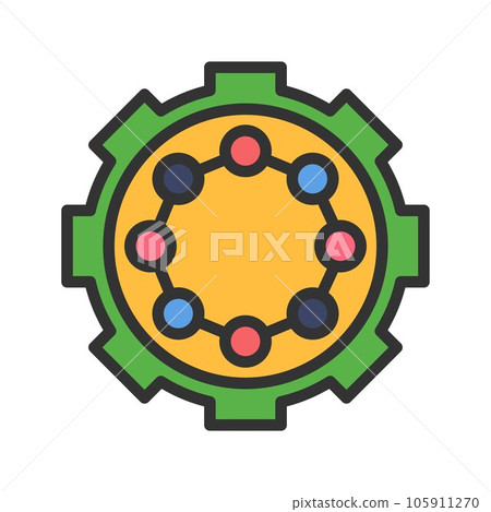 Gear Icon Image. 105911270