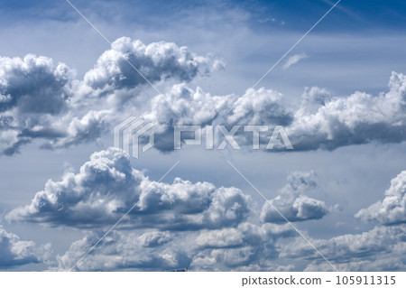 image of summer sky and summer clouds image of summer sky and summer clouds 105911315