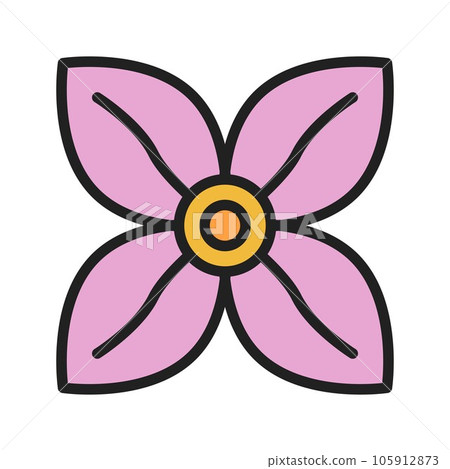 Bouvardia Icon Image. 105912873