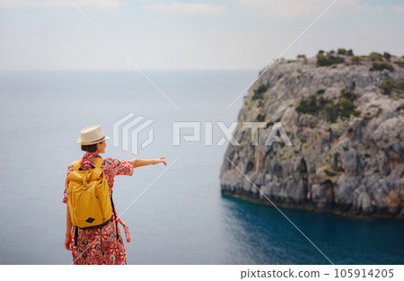 Anthony Quinn bay, trip to Rhodes island, Greece Anthony Quinn bay, trip to Rhodes island, Greece 105914205