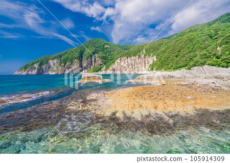 (青森縣下北半島)夏天的穗子浦 (青森縣下北半島)夏天的穗子浦 105914309