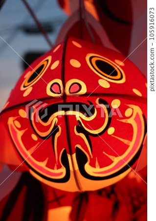 Neputa Goldfish Lanterns "White-walled Townscape" Yanai City, Yamaguchi Prefecture Sightseeing 105916073