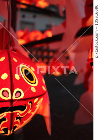 Neputa金魚燈籠“白牆街景”山口縣柳井市觀光 Neputa金魚燈籠“白牆街景”山口縣柳井市觀光 105916096