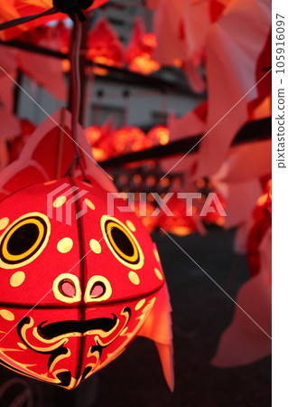 Neputa金魚燈籠“白牆街景”山口縣柳井市觀光 Neputa金魚燈籠“白牆街景”山口縣柳井市觀光 105916097