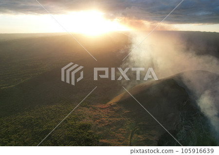Colorful volcanic landscape in Nicaragua 105916639