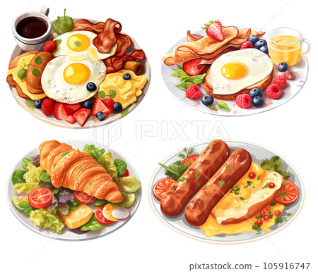 food, cooking, vector - Stock Illustration [105916747] - PIXTA