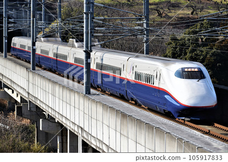 Series E2 "Asama" Hokuriku Shinkansen (Shinkansen bound for Nagano) 105917833