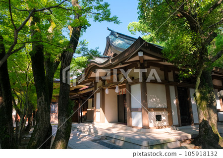 Kobe City, Hyogo Prefecture Minatogawa Shrine Prayer Hall 105918132