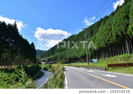 京都北山/周山街道小野地區沿線風景 105918438
