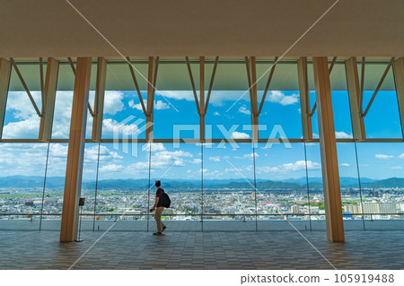 岐阜縣政府,清流大廳眺望<岐阜縣岐阜市> 岐阜縣政府,清流大廳眺望<岐阜縣岐阜市> 105919488