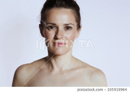 modern female on white modern female on white 105919964