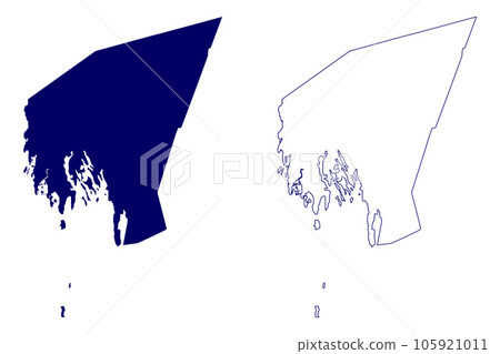 Yarmouth County (Canada, Nova Scotia Province, North America) map vector illustration, scribble sketch Comte de Yarmouth or Siorrachd Yarmouth map Yarmouth County (Canada, Nova Scotia Province, North America) map vector illustration, scribble sketch Comte de Yarmouth or Siorrachd Yarmouth map 105921011