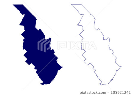 Lanaudiere Administrative region (Canada, Quebec Province, North America) map vector illustration, scribble sketch Lanaudiere map Lanaudiere Administrative region (Canada, Quebec Province, North America) map vector illustration, scribble sketch Lanaudiere map 105921241