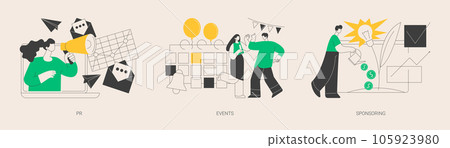 Website navigation bar abstract concept vector illustrations. Website navigation bar abstract concept vector illustrations. 105923980