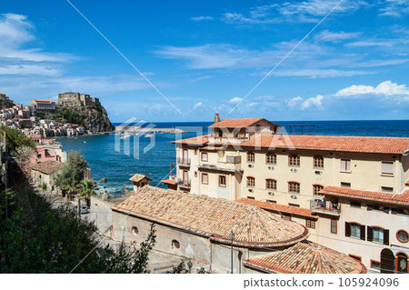 The city of Scilla in the Province of Reggio Calabria, Italy. 105924096