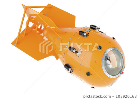 Atomic bomb, 3D rendering Atomic bomb, 3D rendering 105926168