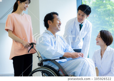 People working in hospitals Patients 105926522