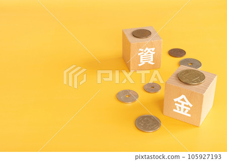 Blocks written funds and money 105927193