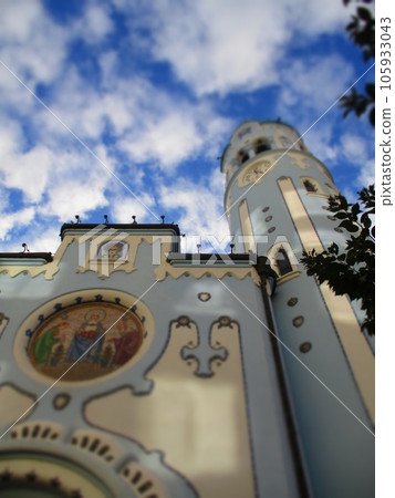 Slovakia Bratislava St. Elisabeth Church diorama style Slovakia Bratislava St. Elisabeth Church diorama style 105933043