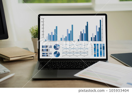 work hard Data Analytics Statistics Information Business Technology. 105933404