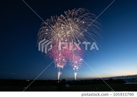 Toride River Fireworks 105933790