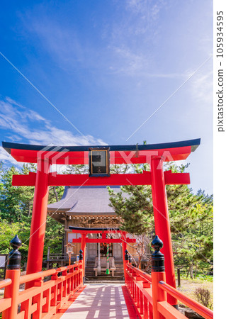 (Tsugaru City, Aomori Prefecture) Takayama Inari Shrine Senbon Torii (Tsugaru City, Aomori Prefecture) Takayama Inari Shrine Senbon Torii 105934595