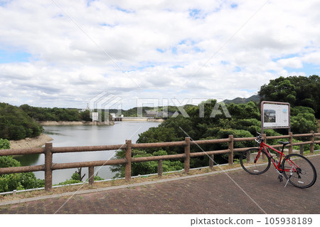 Kamide Yamada Bicycle Path Lake Tsukuhara - Stock Photo [105938189] -  PIXTA